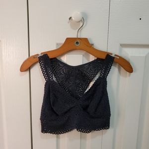 Aerie Floral Lace Racerback Bralette